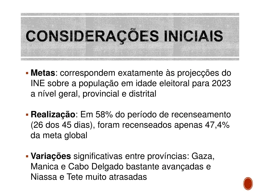 considera es iniciais