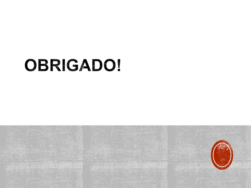 obrigado