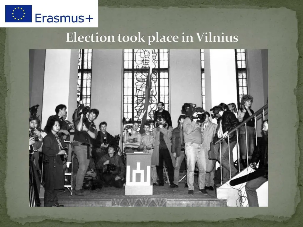 election took place in vilnius