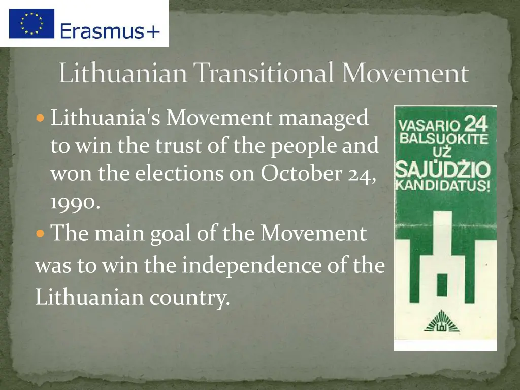 lithuanian transitional movement