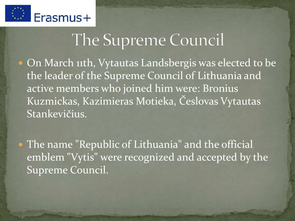 the supreme council