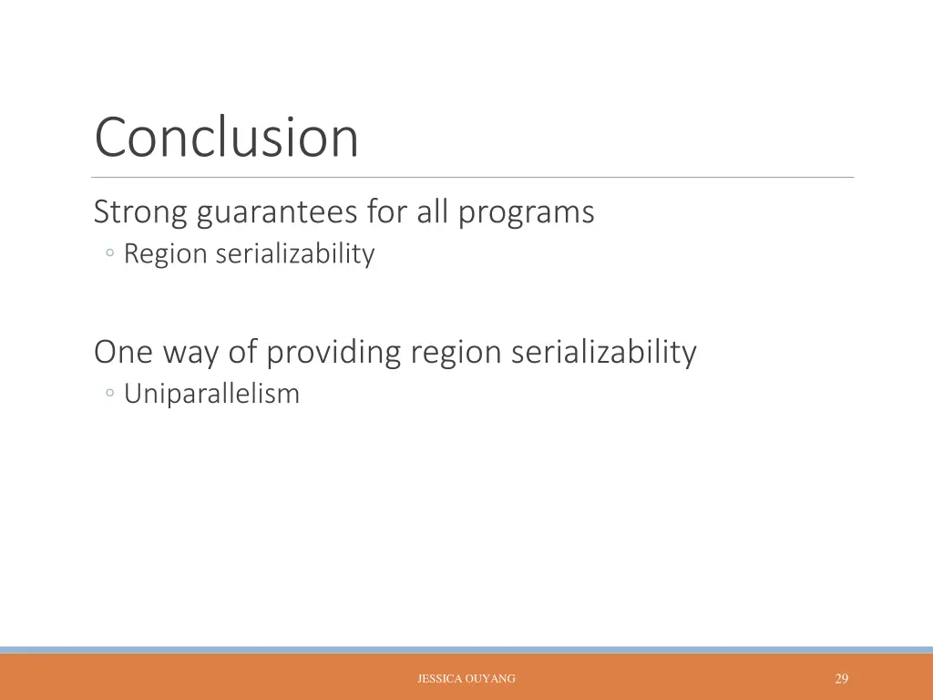conclusion