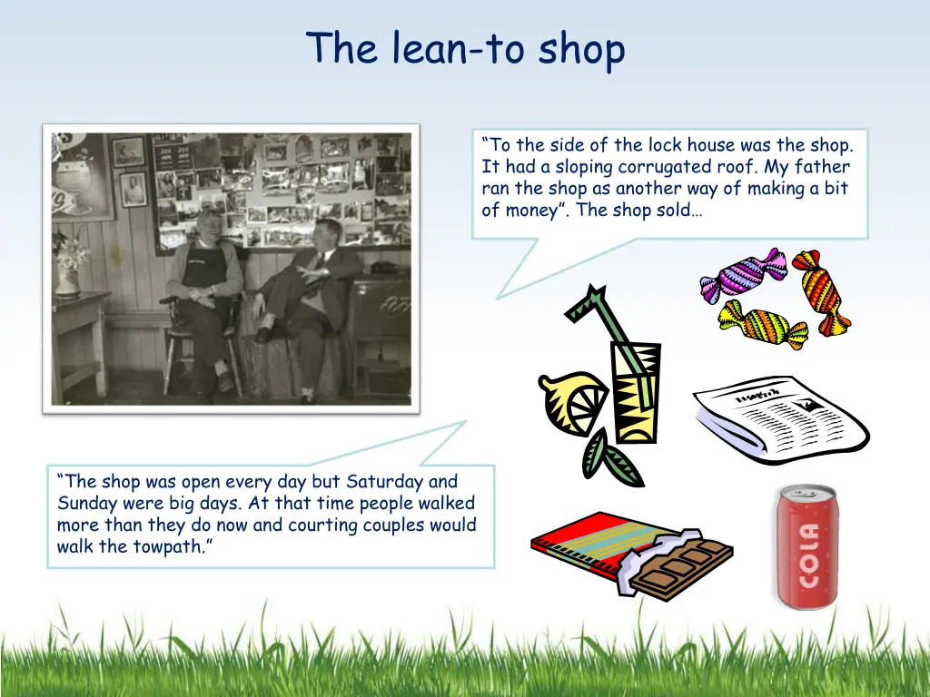 the lean to shop