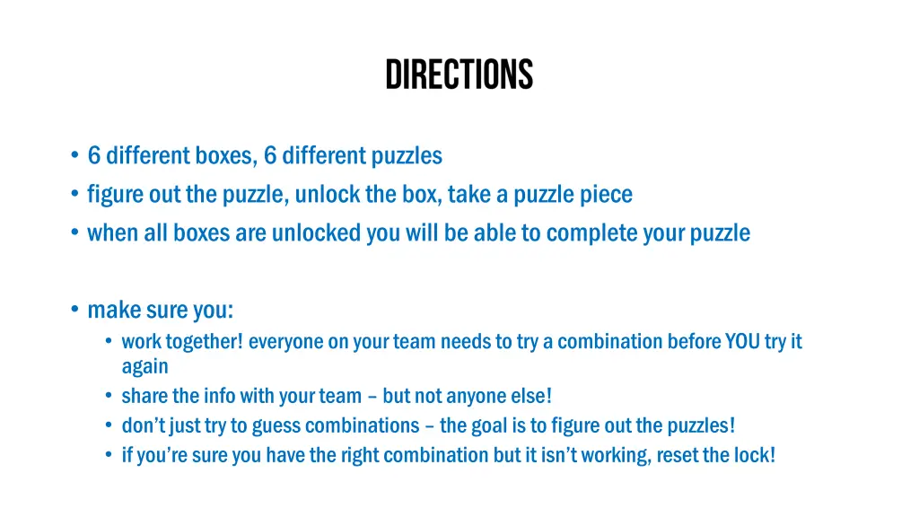 6 different boxes 6 different puzzles figure