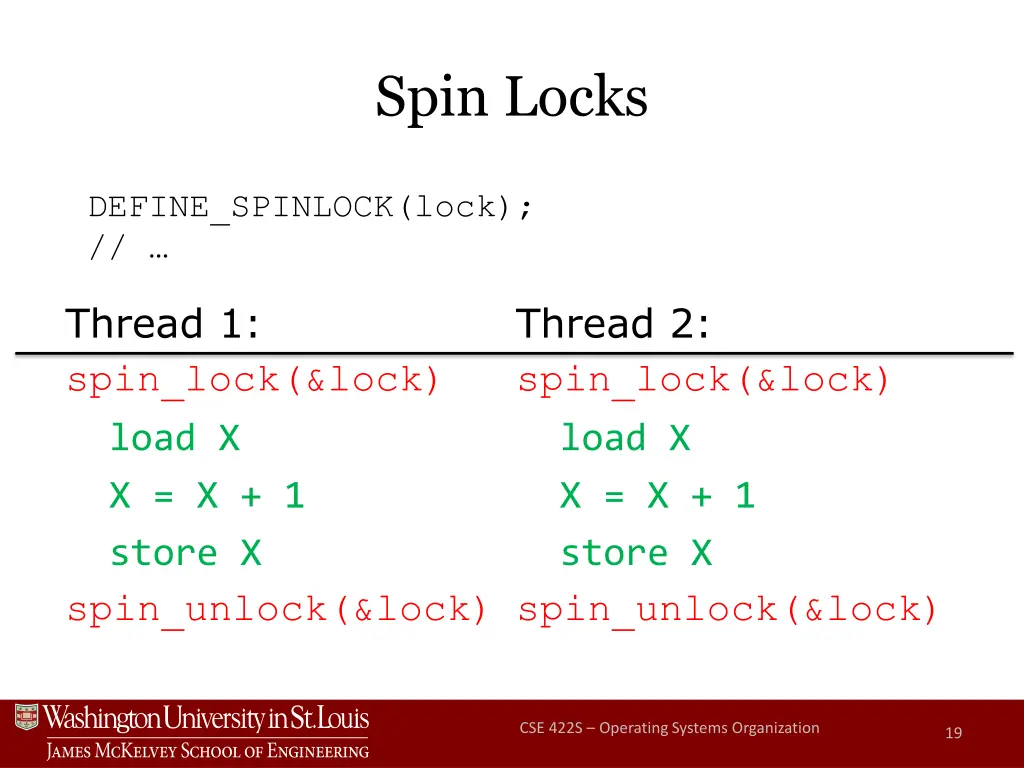 spin locks 1