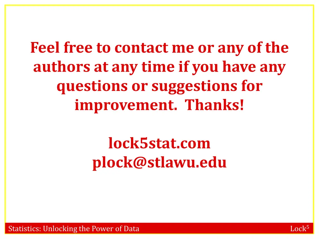 feel free to contact me or any of the authors