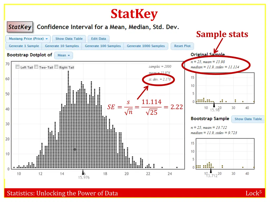 statkey 5
