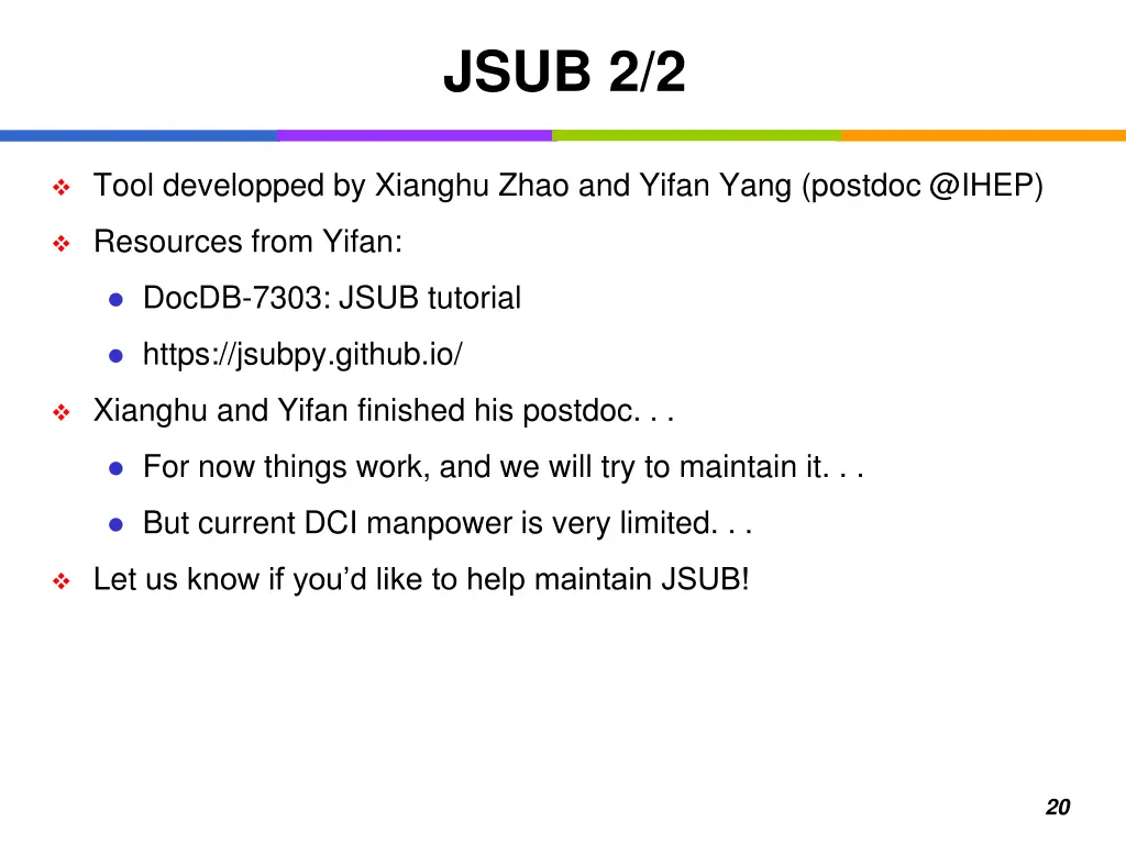 jsub 2 2