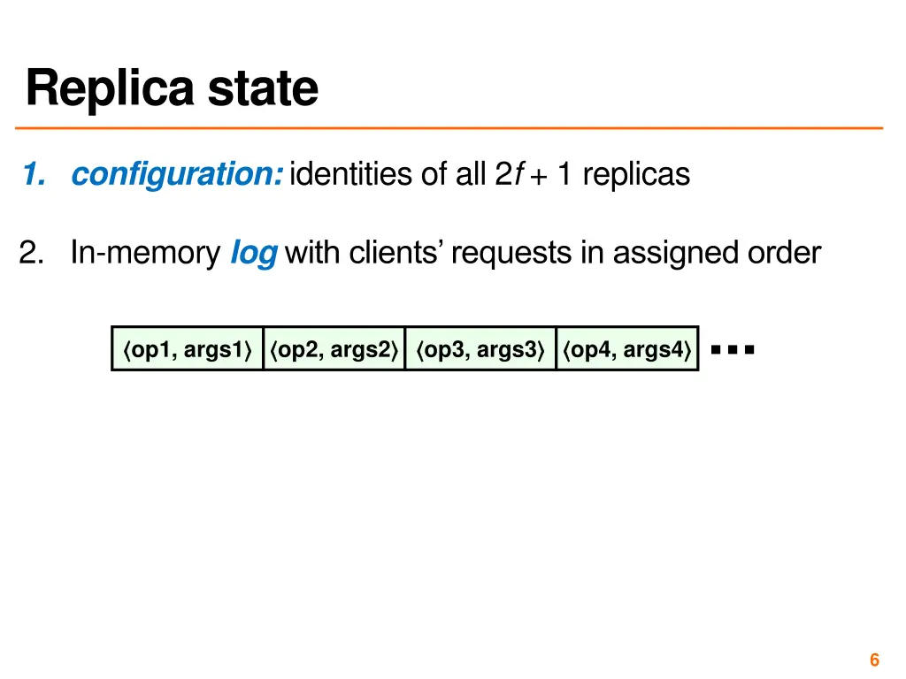 replica state