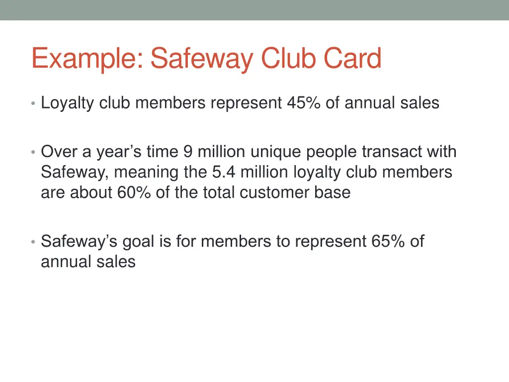 example safeway club card