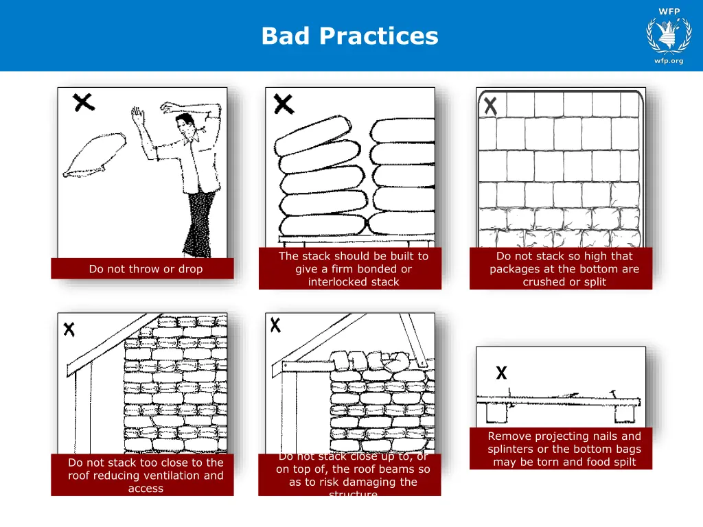 bad practices