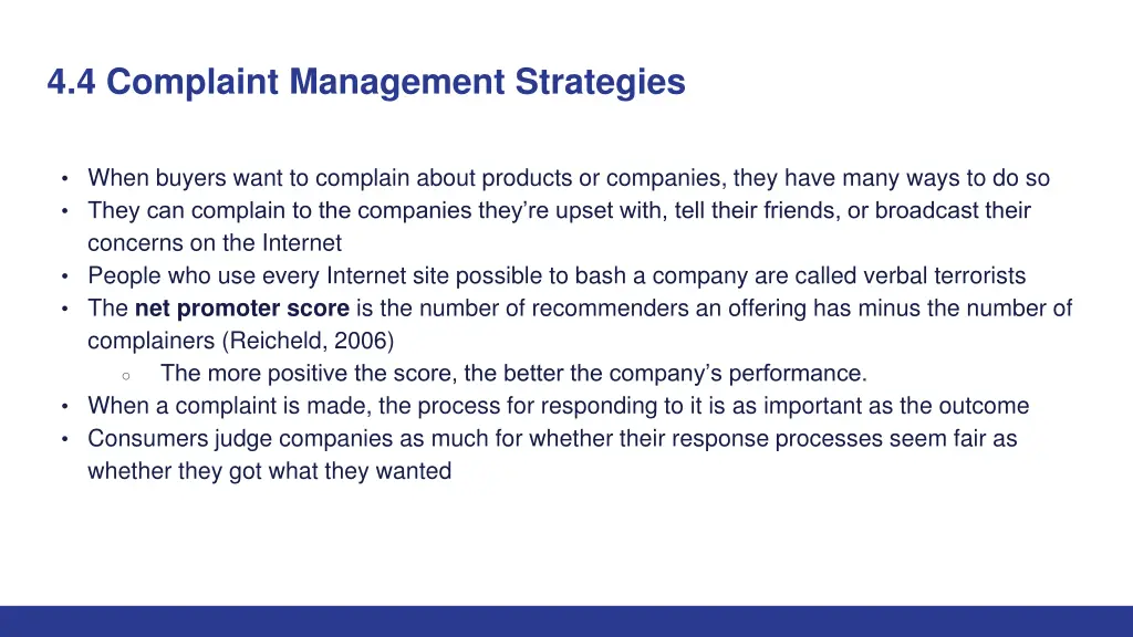 4 4 complaint management strategies