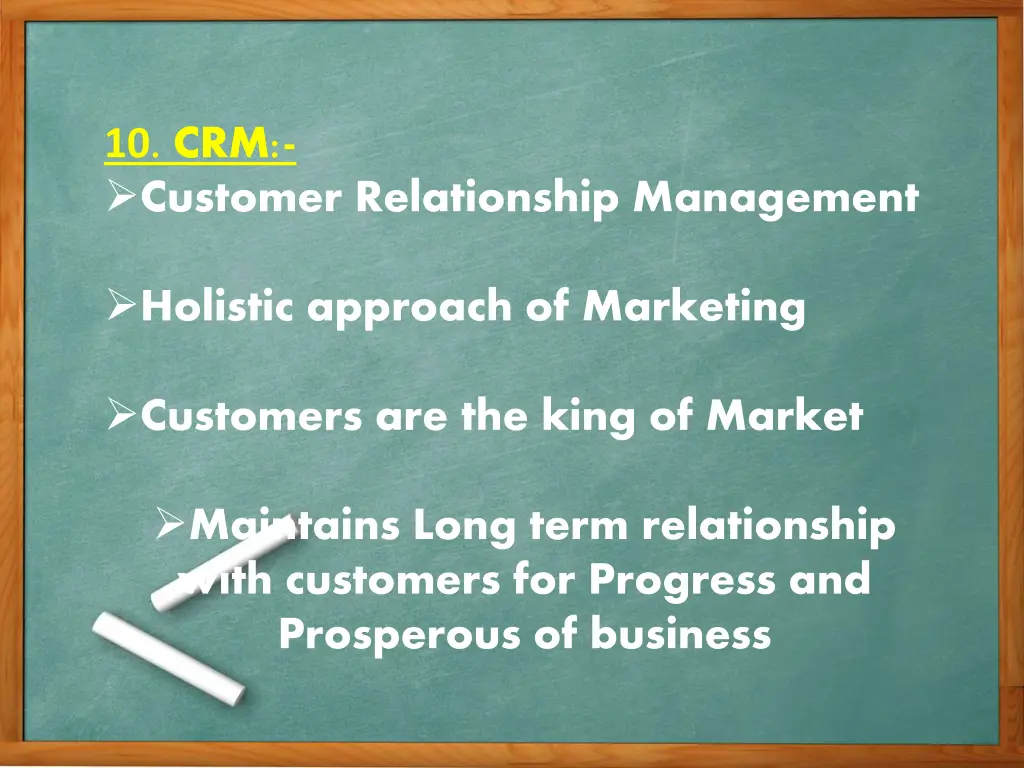 10 crm customer relationship management