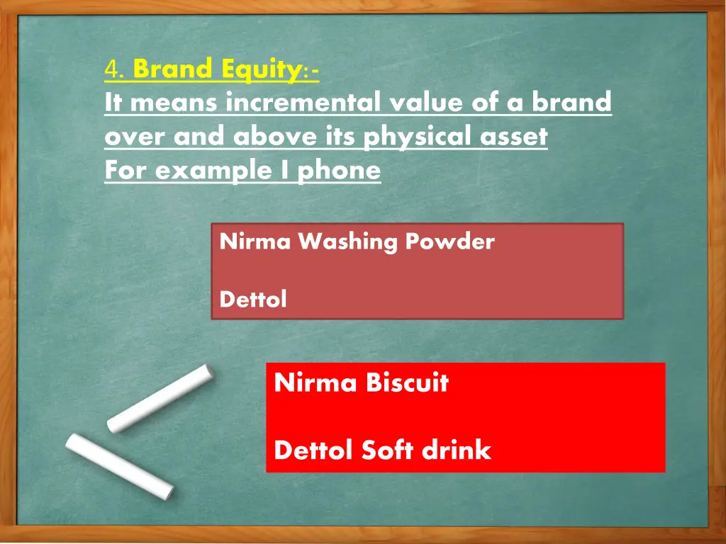 4 brand equity it means incremental value