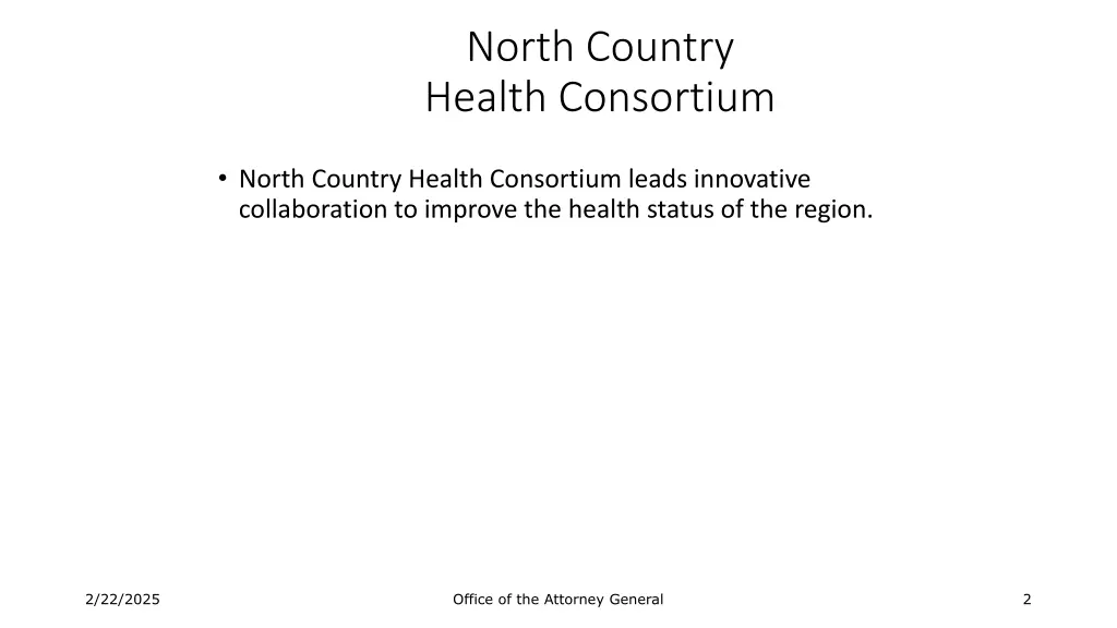 north country health consortium