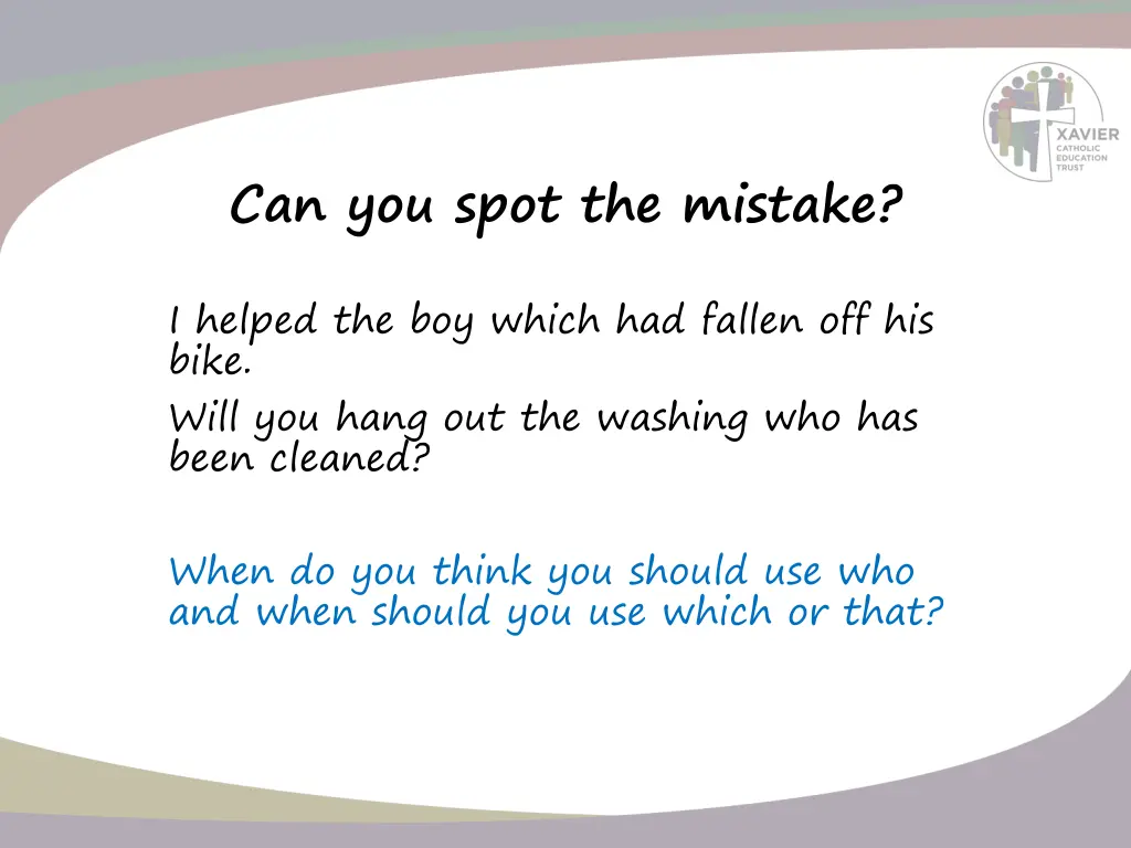 can you spot the mistake