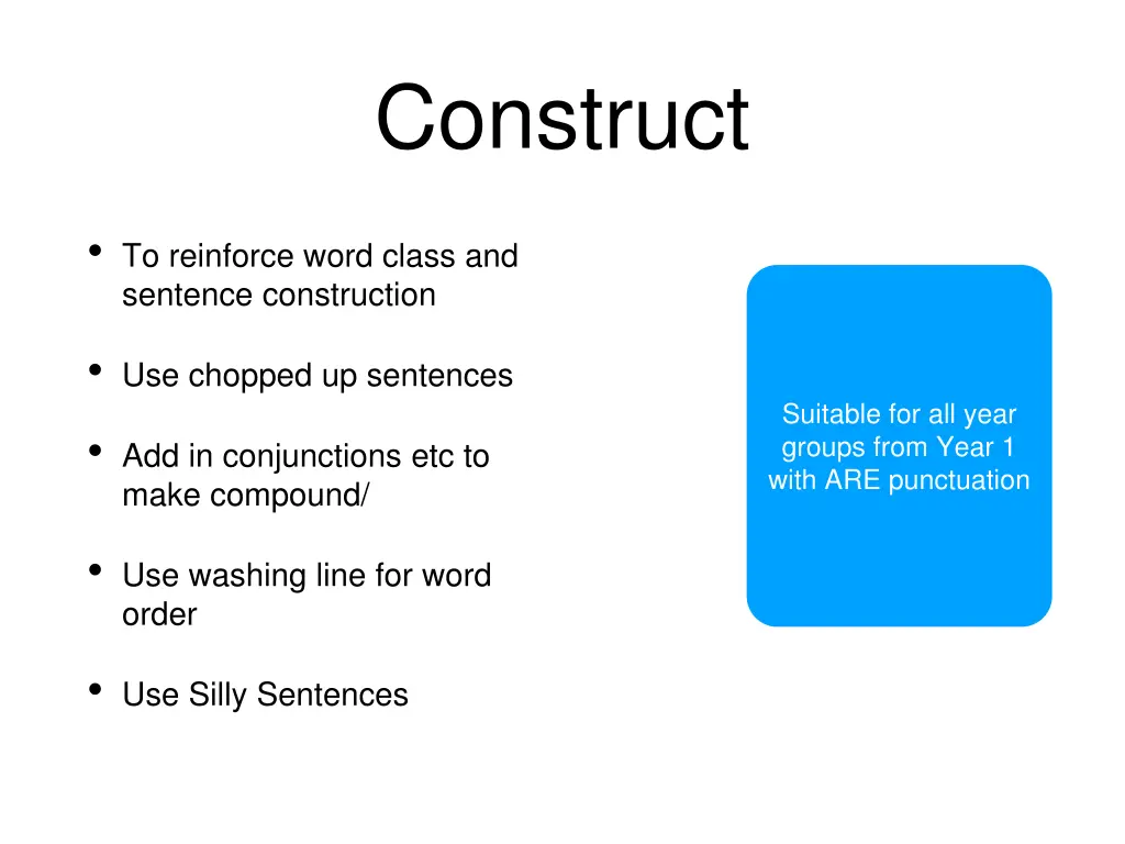 construct