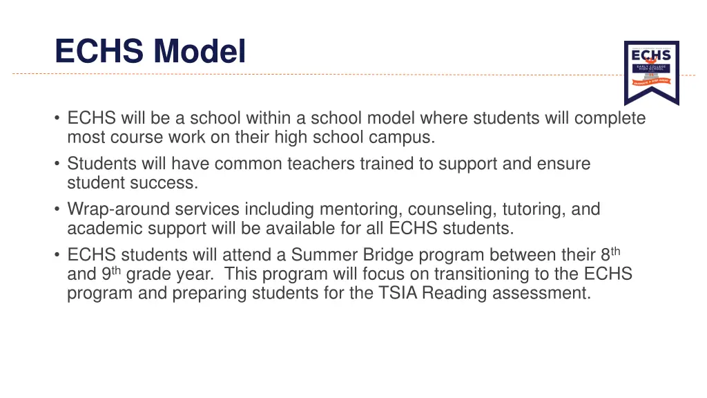 echs model