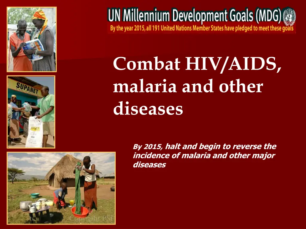 combat hiv aids malaria and other diseases