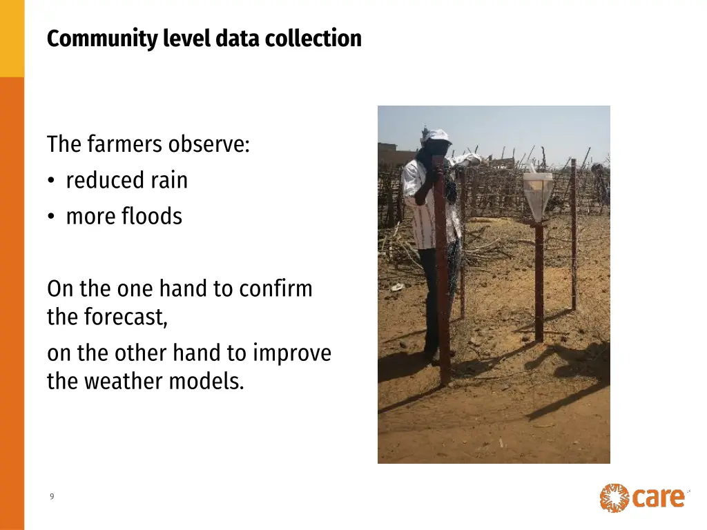 community level data collection