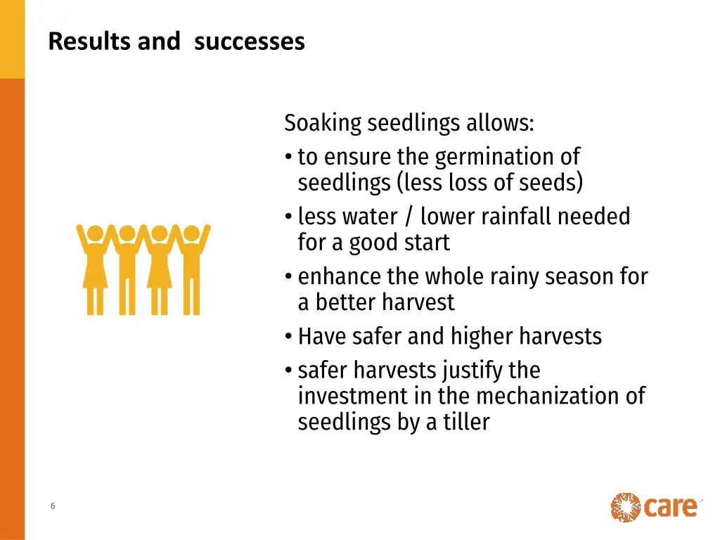 results and successes