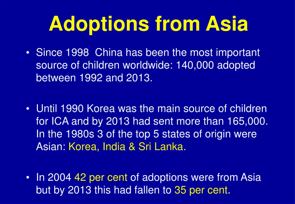 adoptions from asia