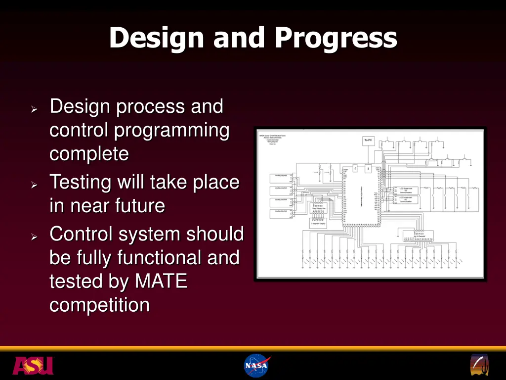 design and progress