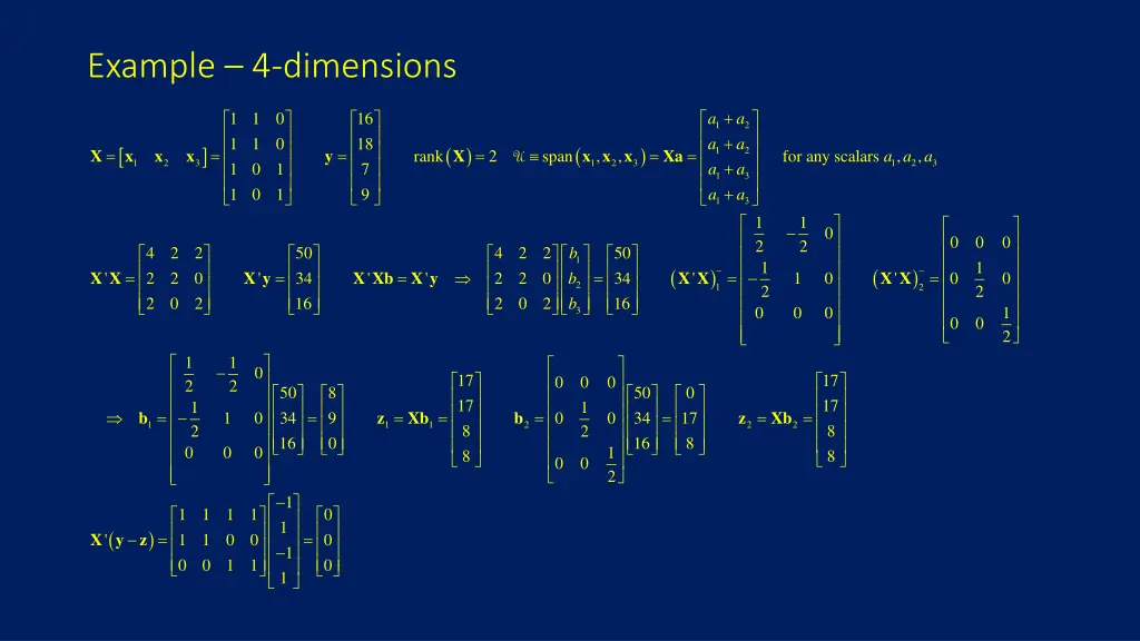example 4 dimensions
