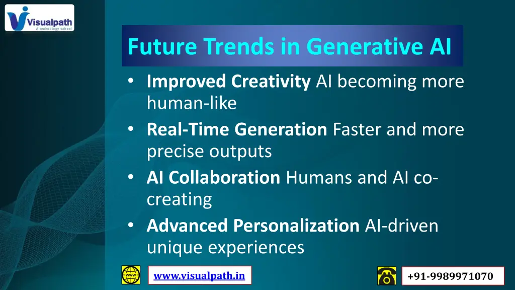 future trends in generative ai improved