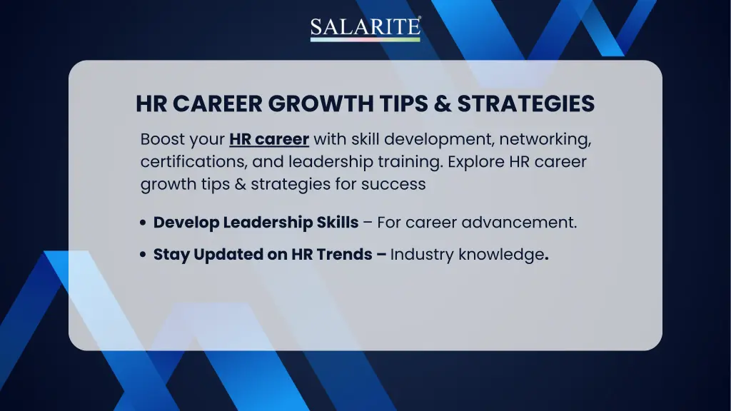 hr career growth tips strategies boost your