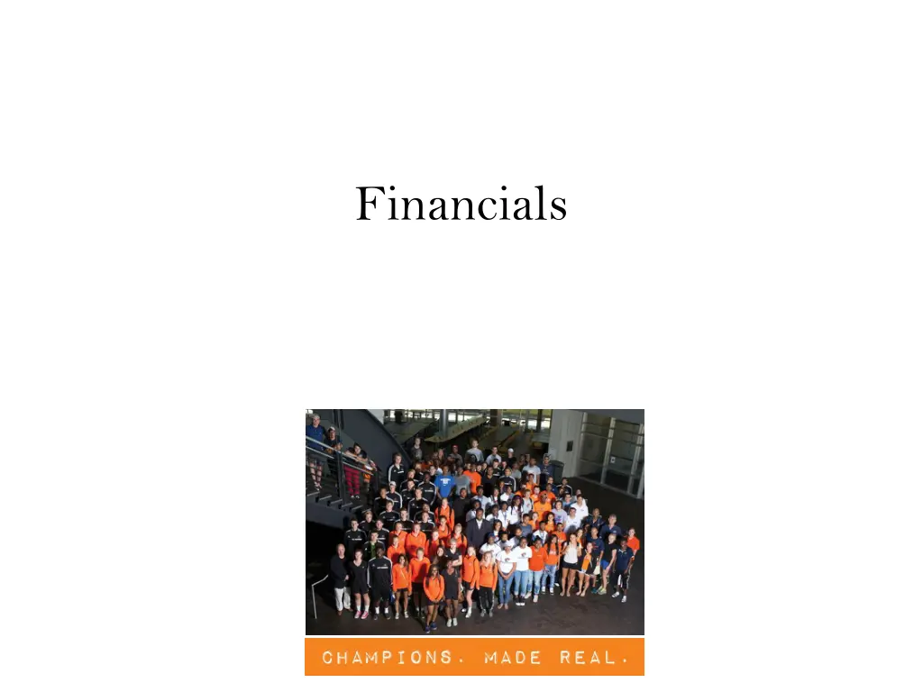 financials