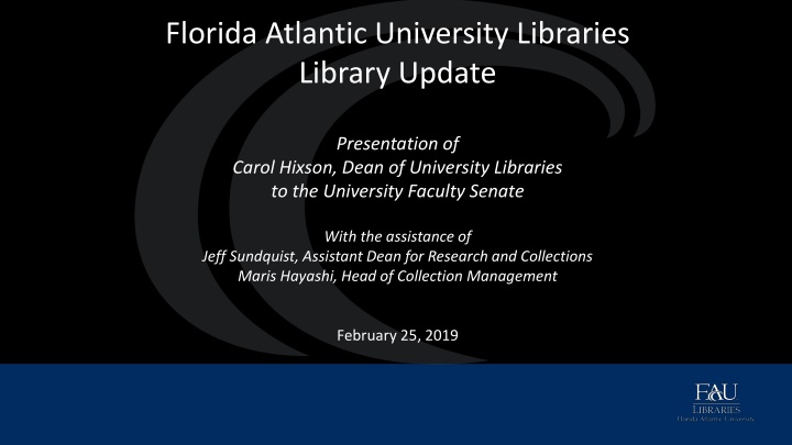 florida atlantic university libraries library