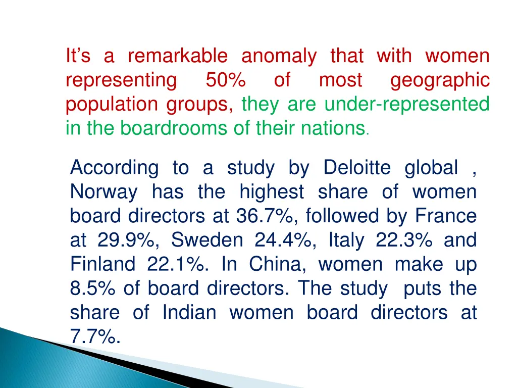it s a remarkable anomaly that with women