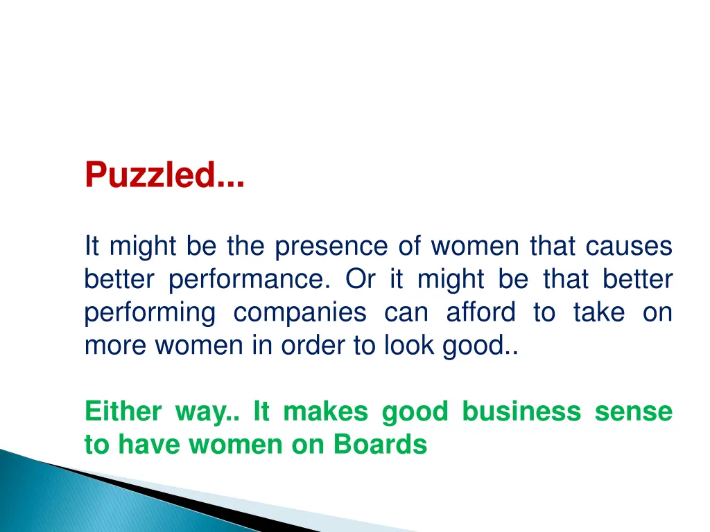 puzzled