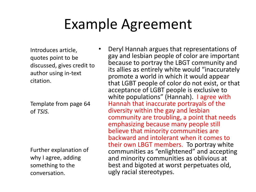 example agreement