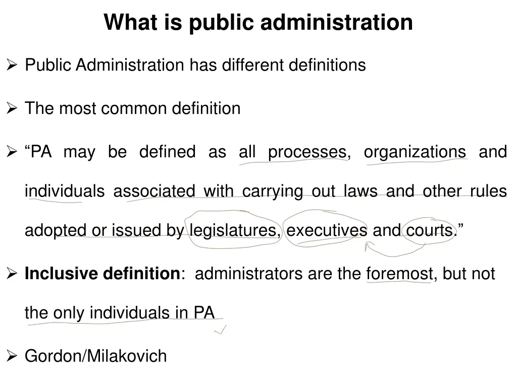 what is public administration