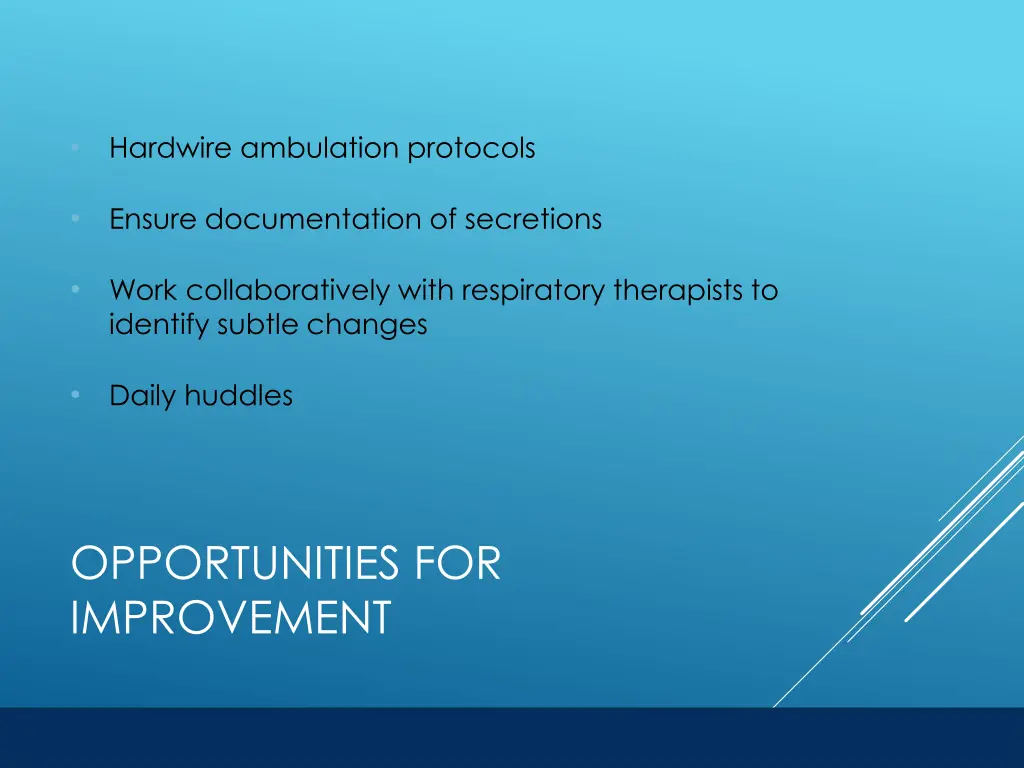 hardwire ambulation protocols