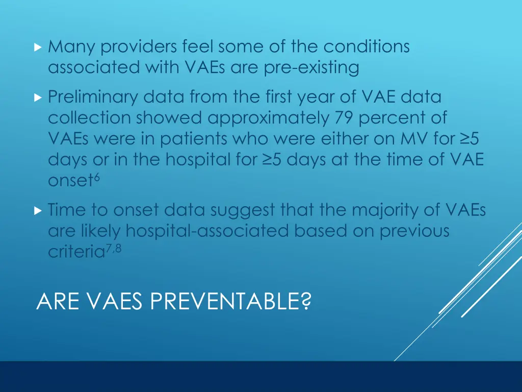 many providers feel some of the conditions