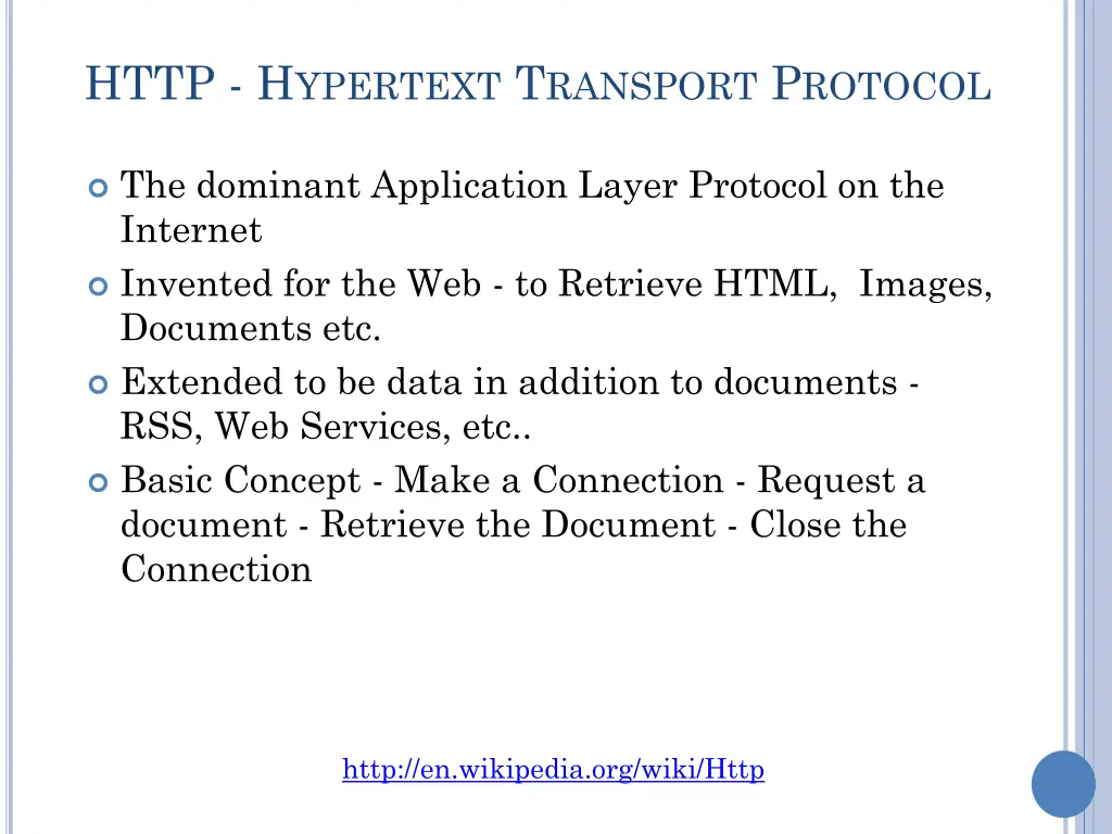 http h ypertext t ransport p rotocol
