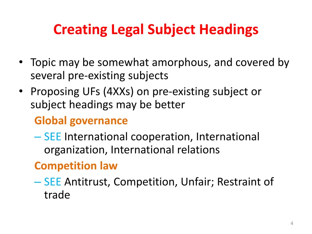 creating legal subject headings 2