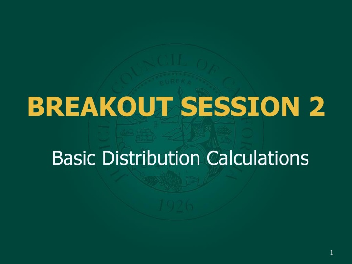 breakout session 2