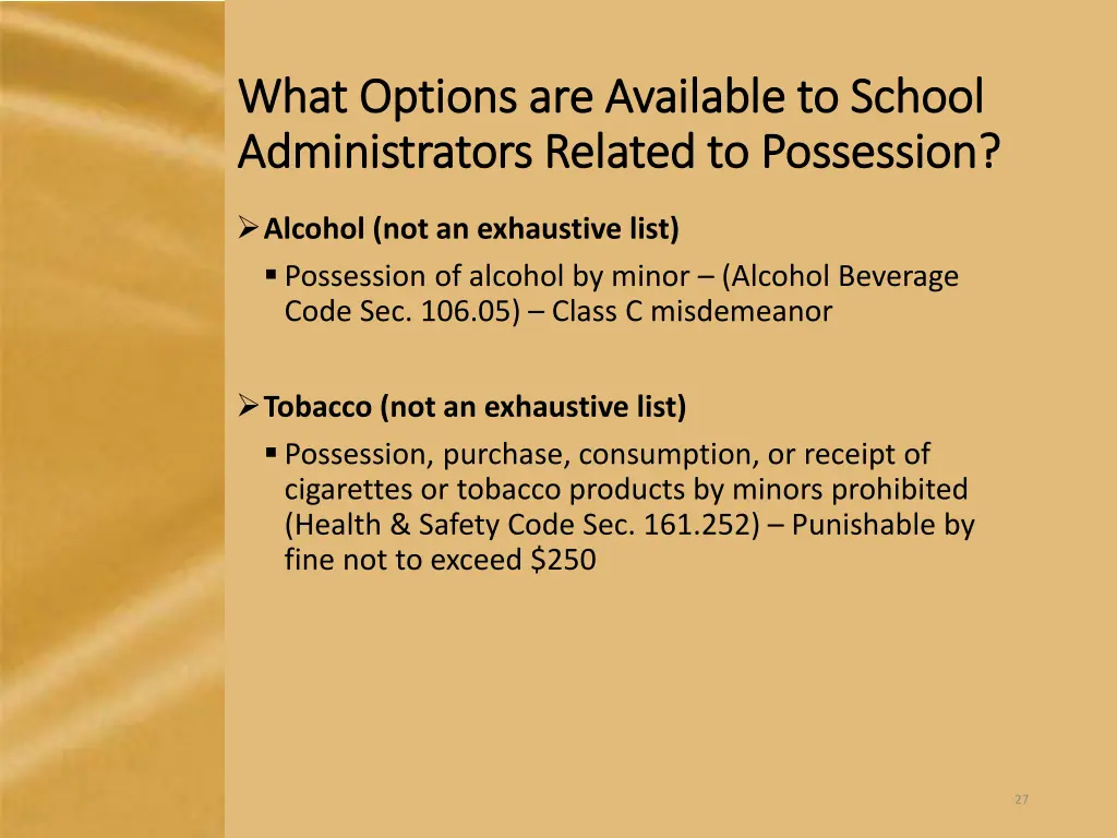 what options are available to school what options 2