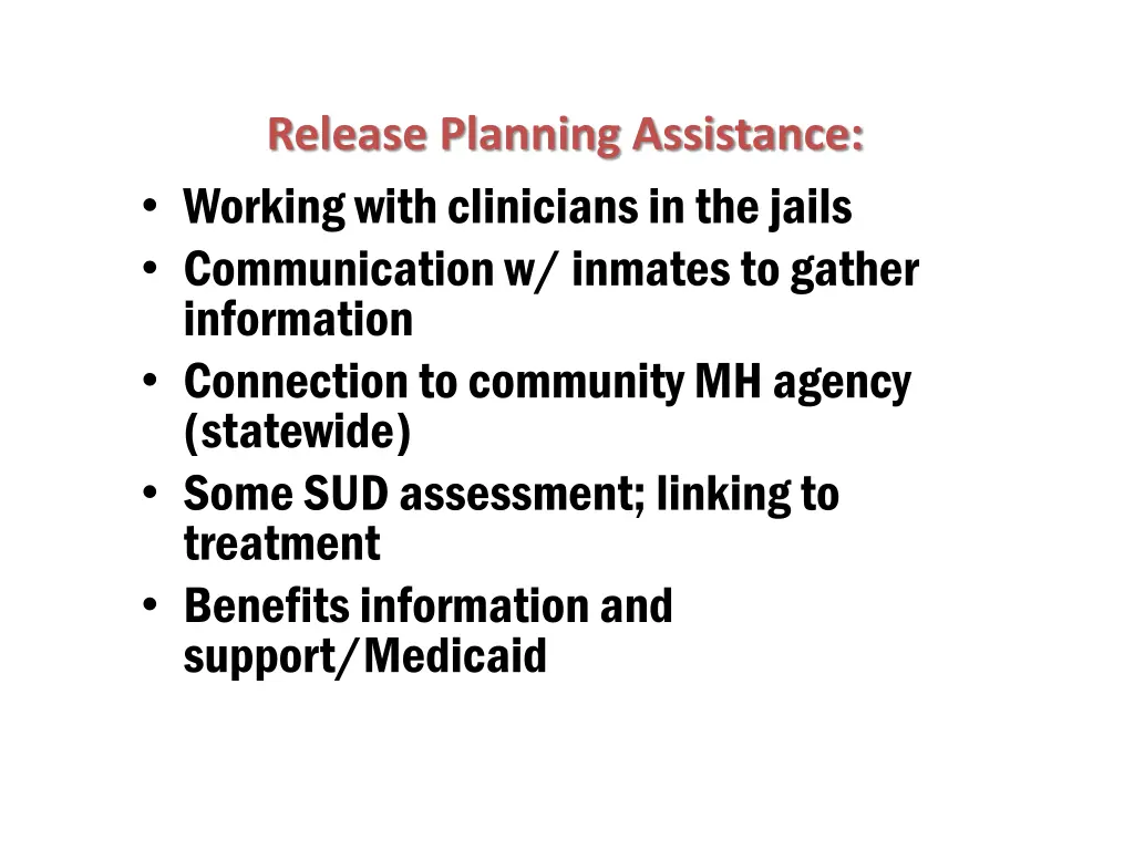 release planning assistance working with