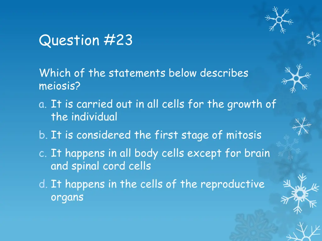 question 23