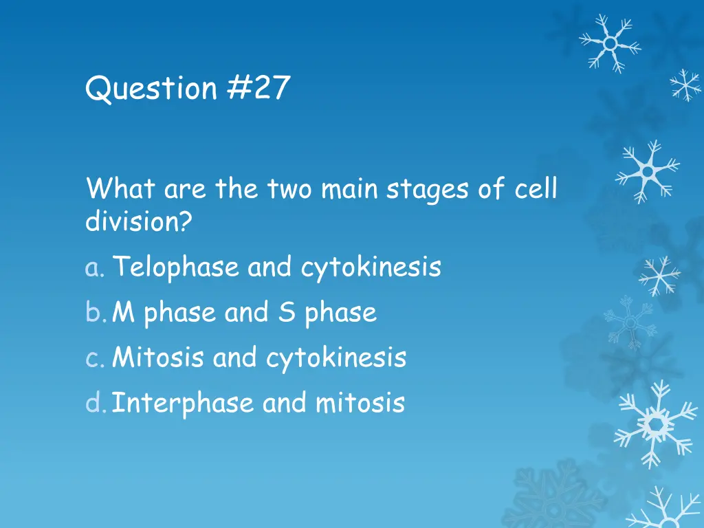 question 27