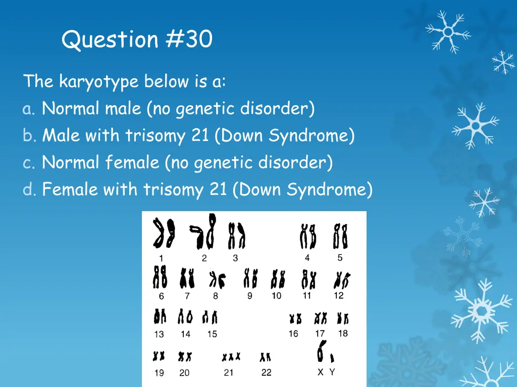 question 30