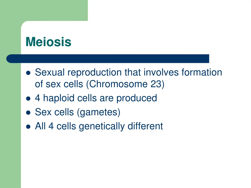meiosis