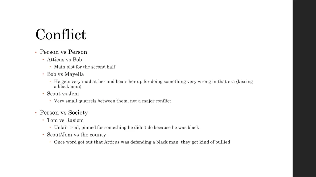 conflict