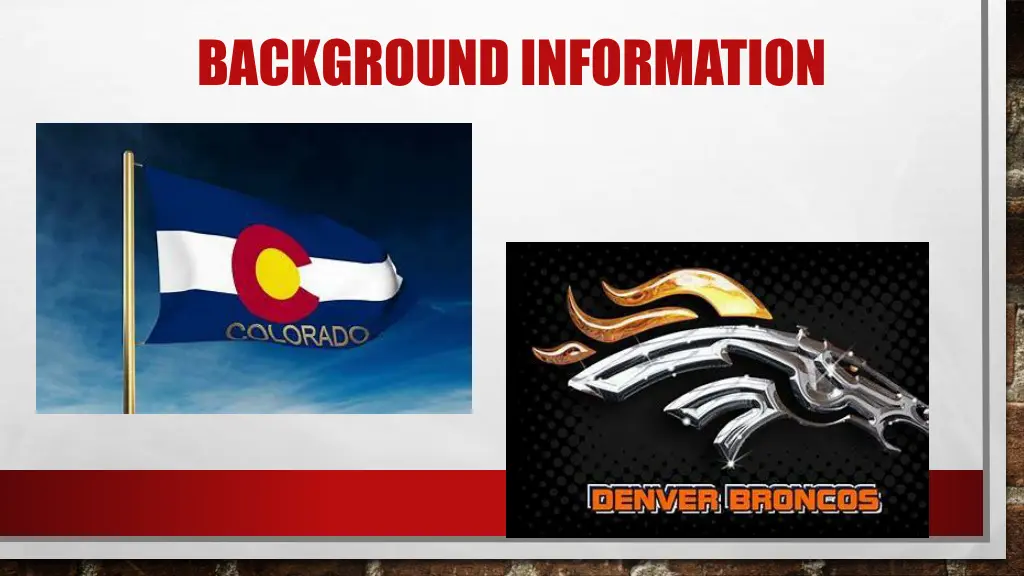 background information