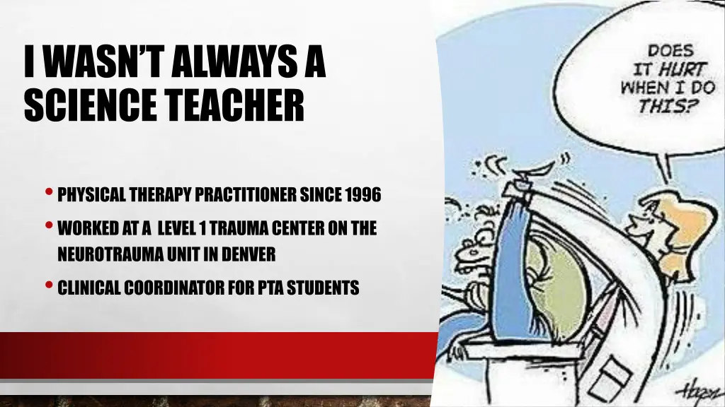 i wasn t always a science teacher